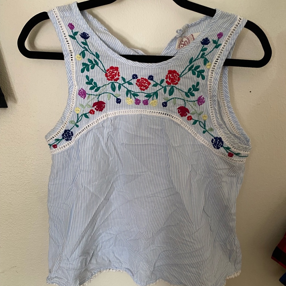 Floral tunic